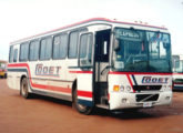 Um dos quatro Allegro em chassi Volvo B58E exportados em 1998 para a cooperativa de transportes uruguaia CODET (foto: Alberto Kaselis).