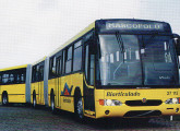 Biarticulado Volvo com carroceria Viale 1998.