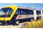 Protótipo de VLP elétrico projetado para a SPTrans, gestora do transporte urbano de São Paulo (SP).