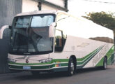 Outro Andade Class uruguaio com mecânica Scania, este da Nuñez Transporte y Turismo, fotografado em Melo, em maio de 2011.