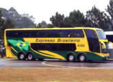 Paradiso 1800 DD com mecânica Scania na frota do Expresso Brasileiro (fonte: Jorge A. Ferreira Jr.).