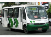 Micro Senior da Viação São José, de Nova Iguaçu (RJ), operando no transporte coletivo urbano da cidade (foto: André Neves / ciadeonibus).