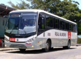 Senior Midi em chassi Mercedes-Benz OF-1418 da empresa Real Alagoas de Viação, de Maceió (AL) (foto: Willian Pontual / onibusbrasil).