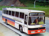 Marcopolo III, aqui sobre plataforma Mercedes-Benz, mais um lançamento de 1974 (fonte: Jorge A. Ferreira Jr.).