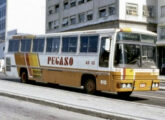 Marcopolo III Executivo em chassi Mercedes-Benz OH-1517: pertencente ao Expresso Pégaso, atuava no Transporte Seletivo carioca (foto: Donald Hudson / onibusbrasil).