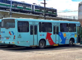 Torino de três portas utilizado no sistema integrado urbano de Fortaleza (CE); o ônibus serve ao Terminal Parangaba, integrado ao metrô (fonte: Ivonaldo Holanda de Almeida / mobceara).