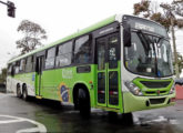 Torino de três portas, em 2013 montado sobre chassi Scania F250HB 6x2 para o Expresso Maringá, de São José dos Campos (SP) (foto: Juliano Souza / onibusbrasil).