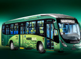 Os primeiros chassis híbridos fabricados pela Volvo brasileira, em 2012, receberam carroceria Marcopolo Viale BRT.