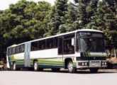 Rodoviário Marcopolo III articulado Scania com motor dianteiro, projeto de 1978.