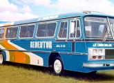 Da também carioca Redentor era este Marcopolo II seletivo com teto em um nível em chassi Mercedes-Benz O-355.