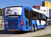 Um ônibus da mesma série em vista ¾ traseira (foto: Diogo de Carvalho Silva / onibusbrasil).