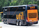 O mesmo ônibus da Util em vista traseira (foto: Isaias Ralen / mobceara).