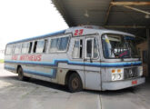 Marcopolo II em chassi Mercedes-Benz LPO-1113 do Expresso São Matheus, de Salvador (BA), em 2005 fotografado na estação rodoviária de Cansanção, no Nordeste baiano (foto: Aloísio Cunha / onibusbrasil).