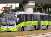 GranMetro articulado com mecânica Volvo B340M operando no sistema integrado de Belo Horizonte (MG) (foto: Krayon Klein / onebusbr).