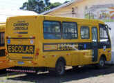 GranMicro S2 com mecânica Mercedes-Benz LO-916 em versão escolar; o ônibus servia à cidade de Capão Alto (SC) (foto: Diego Lip / onibusbrasil).