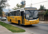 GranVia sobre chassi Mercedes-Benz de motor traseiro alocado ao transporte urbano de Santiago (fonte: portal busesurbanos chile).