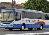 GranVia 2011 em chassi Volvo B270F na frota da operadora MS Turismo, de Fortaleza (CE) (foto: Bruno Nunes; fonte: Ivonaldo Holanda de Almeida / mobceara).