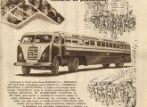 Propaganda de 1956, da Massari, mostrando o papa-filas em sua configuração mais comum, com cabine FNM e carroceria Caio (fonte: Adriana Oliveira / Claudio Lamas de Farias).