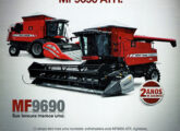 Publicidade de setembro de 2010 para a nova colheitadeira MF 9690 ATR.