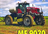Lançado em 2011, o MF 9030 é o primeiro pulverizador nacional da Massey; a máquina foi matéria de capa da revista Cultivar de fevereiro de 2011 (foto: Cultivar).     