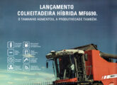 Publicidade de dezembro de 2014 para a nova colheitadeira híbrida.