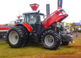 MF 7725, da nova Série 7700, no Agrishow 2017 (foto: LEXICAR).