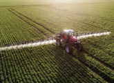 Pulverizador MF 530R, um dos dois modelos da Série MF500R lançada no Agrishow 2022.