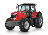 MF 7718 Dyna-6, com motor de seis cilindros e 180 cv, a menor versão da Série 7700, lançada em fevereiro de 2026.