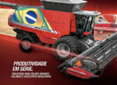 Publicidade de julho de 2026 para a colheitadeira MF 9005S, mais uma novidade do ano.