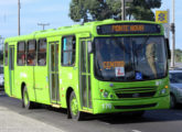 Também com três portas, este Dolphin Class sobre chassi VW 17.230 EOD da empresa Dois Irmãos, de Timon (MA), cumpria a ligação com Teresina (PI) (foto: Clemilton Rodrigues / fortalbus).