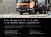 Propaganda de novembro de 2018 para o modelo vocacionado Atego 2730.