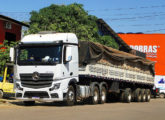 Cavalo-mecânico Actros 2651 fotografado em Porto Velho (RO) em julho de 2021 (foto: Marcos Cabral Filho).