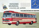 Rodoviário Mercedes-Benz O-321 HL em propaganda de março de 1961.