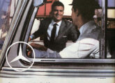 Nesta e nas duas imagens seguintes, afetiva campanha publicitária para os monoblocos Mercedes-Benz, amplamente veiculada em 1962 e 1964: "O passageiro das 7 e 30", ...