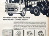 Segunda campanha de 1963, esta estimulando a aplicação dos caminhões Mercedes-Benz em serviços urbanos, segmento ainda dominado pela Chevrolet e Ford com seus veículos a gasolina.