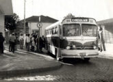 Monobloco Mercedes-Benz da Viação Caprioli, de Campinas (SP); a foto foi tomada na década de 70, na antiga estação rodoviária de Sumaré (SP), cidade então servida pela Caprioli (fonte: Ivonaldo Holanda de Almeida).