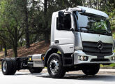 ... Atego 1719 com suspensão pneumática, ...