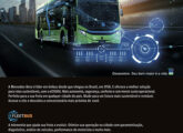... "líder em ônibus desde que chegou no Brasil, em 1956, demonstrada pelo lançamento do modelo elétrico eO500U.