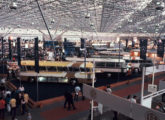 O stand da Mercedes-Benz no VII Salão do Automóvel, em 1970 - o primeiro no Pavilhão do Anhembi (fonte: Ivonaldo Holanda de Almeida).