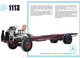 A partir de 1970 renomeado LP-1113, o vetusto chassi LP-321 permanecia em produção; o folder aqui mostrado é de 1972.