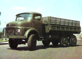 Caminhão militar LG-1213 com tração total Engesa, projetado em 1971 (fonte: Jorge A. Ferreira Jr.).