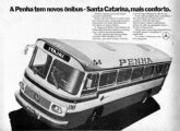 Propaganda Mercdes-Benz de 1972, comemorando a venda de uma frota de monoblocos para a empresa paranaense Nossa Senhora da Penha - cliente histórica da Scania.