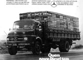 "O que é bom já nasce diesel", estampava a Mercedes-Benz nos para-choques de seus caminhões - um recado para Ford, Dodge e Chevrolet, todos eles nascidos com motor a gasolina; o anúncio é de setembro de 1972.