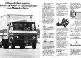 Em 1976, ano deste anúncio, o pequeno L-608 D já dominava seu segmento no país.