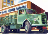 Lançado em 1956, o Mercedes L-312 foi o primeiro caminhão médio nacional com motor diesel.