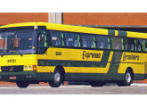 Rodoviário O400 RSL, na frota do Expresso Brasileiro (fonte: Technibus).     