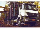 Caminhão-trator Axor 3340, 6x4 para aplicações severas. 
