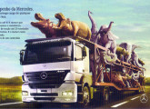 Bem-humorada campanha publicitária do caminhão pesado Axor, veiculada pela Mercedes-Benz em 2010. 