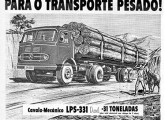 LPS-331, a versão cavalo-mecânico do primeiro modelo pesado da Mercedes-Benz brasileira; a publicidade é de outubro de 1958; a seguir, uma seqüência de anúncios de 1959.