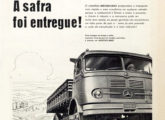 LP-331 ilustrando publicidade de maio, divulgando os caminhões da marca.